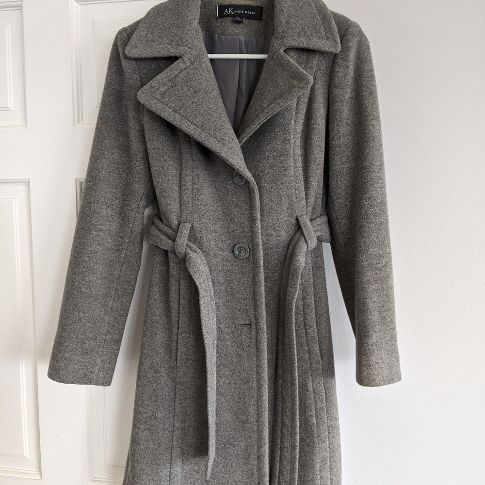 Anne Klein Wool Blend Coat